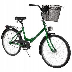 Rower Składany Miejski Męski Damski Montemar 24 cale Składak Polska Marka